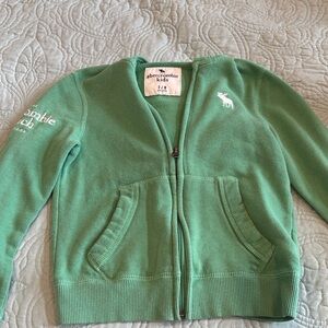 Abercrombie Kids Vibrant Green Hoodie